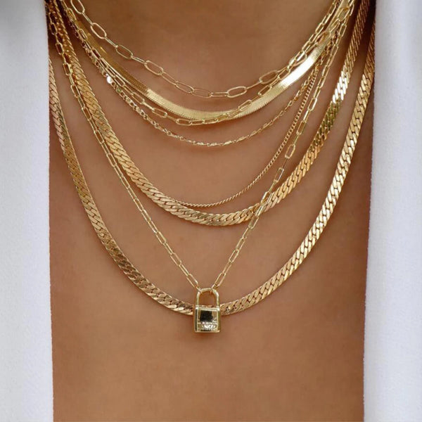 Boho  Crystal Pendant Necklaces